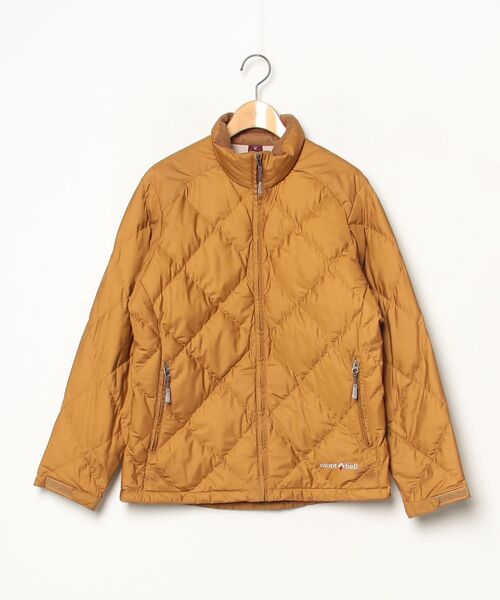 mont-bell（モンベル） キルティングダウンジャケット - オレンジ