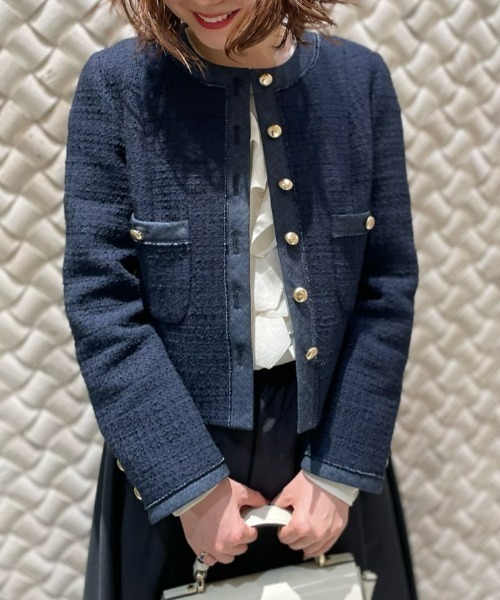 allureville（アルアバイル） ジャケット ノーカラージャケット