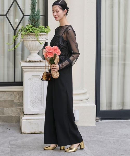 forksy.（フォルクシー） パンツドレス 「forksy.」「オケージョン対応