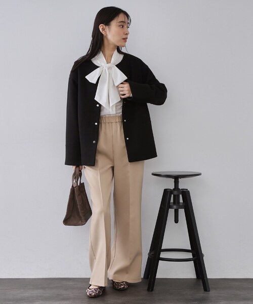 OPAQUE.CLIP（オペークドットクリップ） ノーカラーコート コート