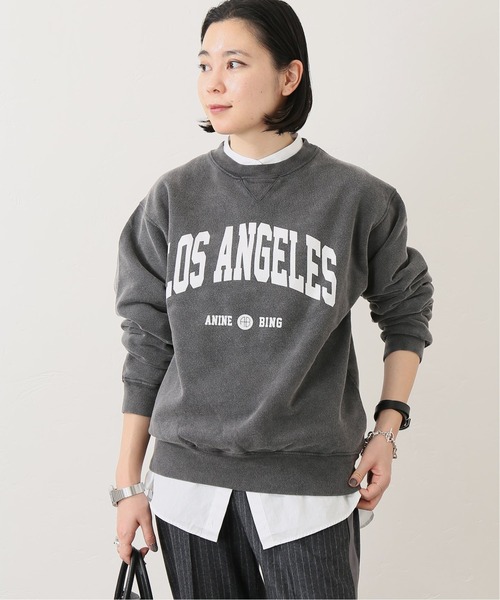 スウェット 【ANINE BING/アニービン】 LOS ANGELS スウェットプル