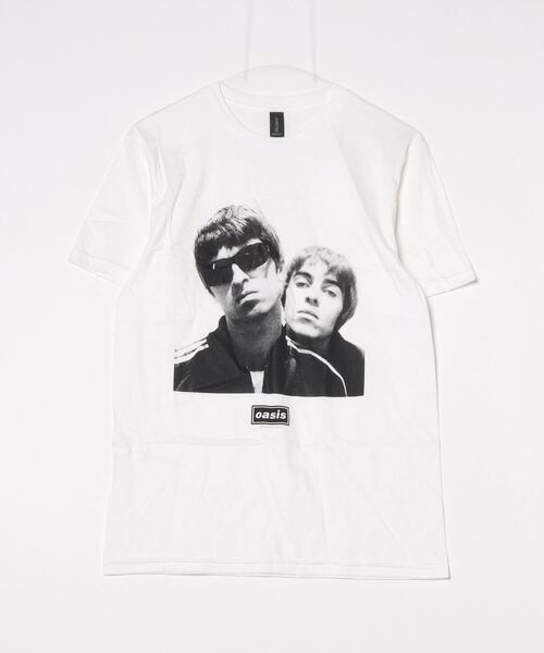 fridge tシャツ 「OASIS」オアシス NOEL＆LIAM SQUARE PHOTO メンズ