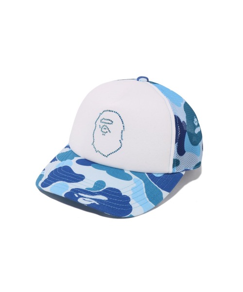 A BATHING APE（アベイシングエイプ） キャップ 帽子 ABC CAMO CRYSTAL