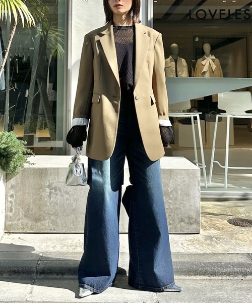 LOVELESS（ラブレス） ジャケット テーラードジャケット クリアツイル