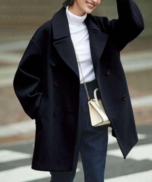 BURBERRY（バーバリー） ピーコート 40 オレンジ レディース