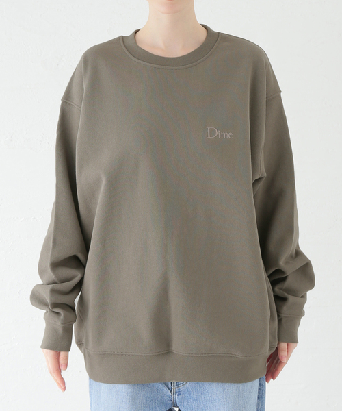 トレーナー スウェット 「Dime/ダイム」 CLASSIC SMALL LOGO CREWNECK