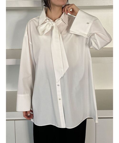 LAGUNAMOON（ラグナムーン） ブラウス シャツ 「柳橋唯コラボ」ワイド