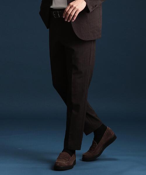 THE SHOP TK パンツ ライトドッツスラックス「セットアップ可/洗濯機OK