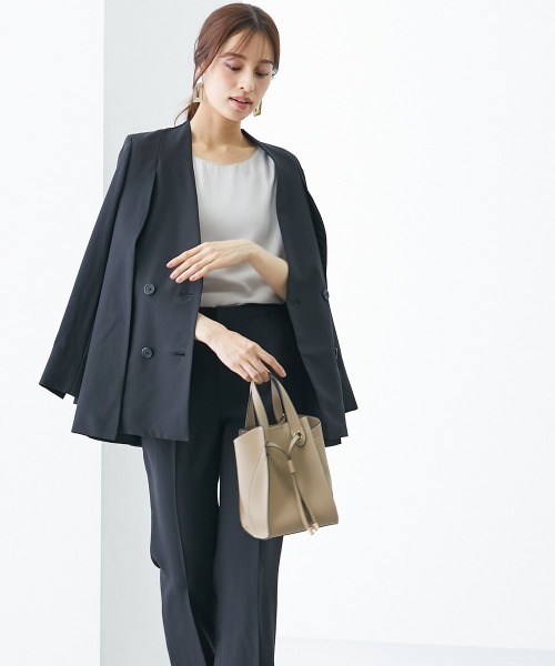 7days Life Styling セットアップ 「洗える」2WAYダブルブレスト