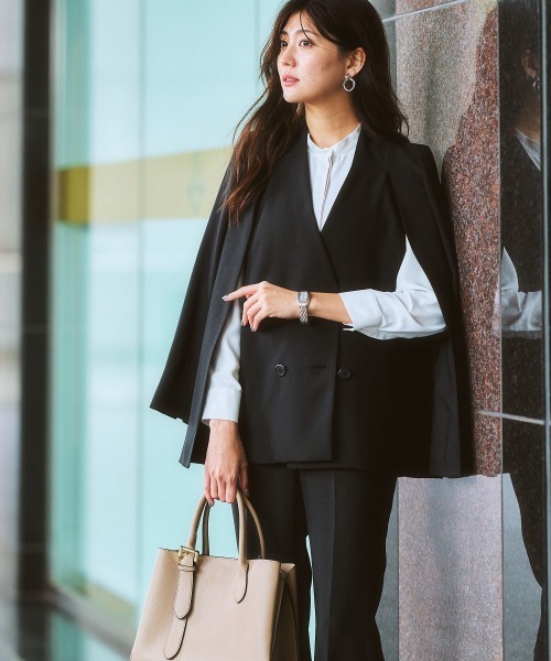 7days Life Styling セットアップ 「洗える」2WAYダブルブレスト