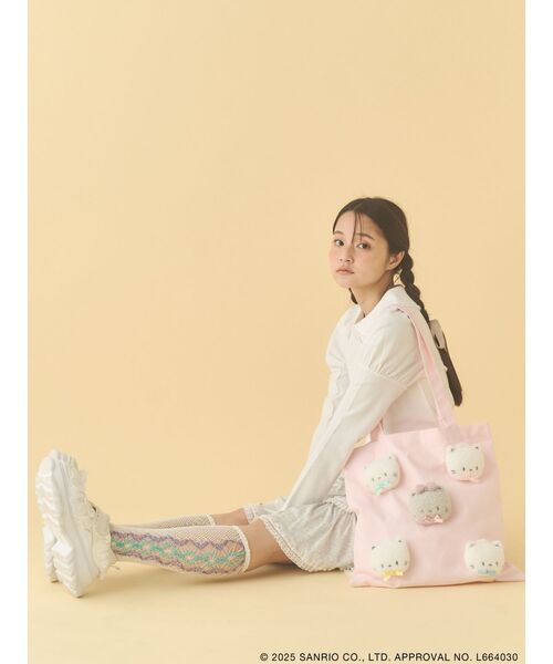 merry jenny（メリージェニー） トートバッグ もこもこニャニィニュ