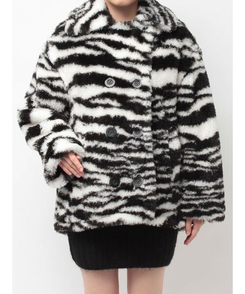 GYDA（ジェイダ） ブルゾン アウター コクーンエコファーブルゾン