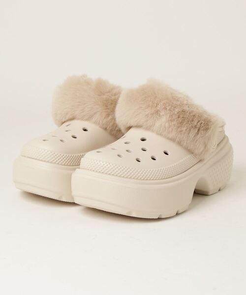 crocs（クロックス） サンダル STOMP LINED CLOG ストンプライン