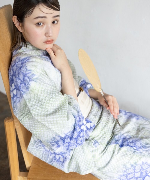 浴衣 有松絞り浴衣2点セット レディース : ZOZOTOWN Yahoo!店 - 通販