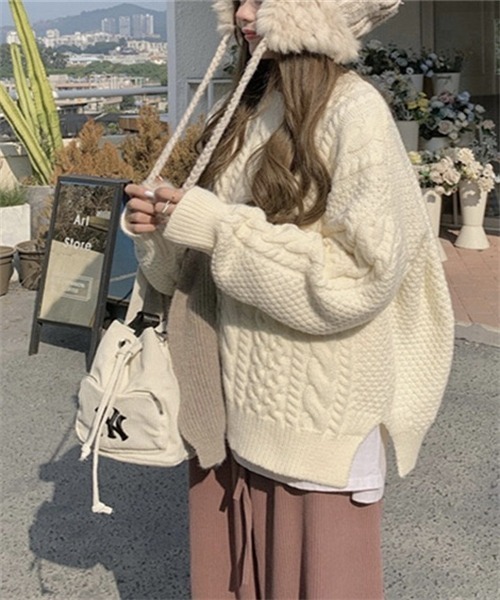 Dream garden（ドリームガーデン） ニット セーター サイドスリット