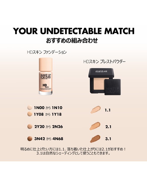 MAKE UP FOR EVER（メイクアップフォーエバー） フェイスパウダー HD
