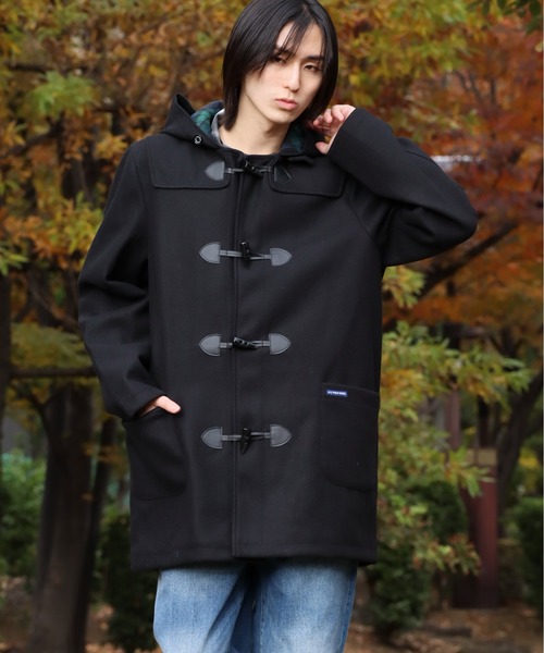 フィルメランジェ ダッフルコート ネイビー FilMelange（フィル