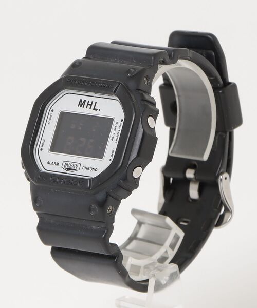 MHL.（エムエイチエル） デジタル腕時計「G-SHOCKコラボ」 - ブラック