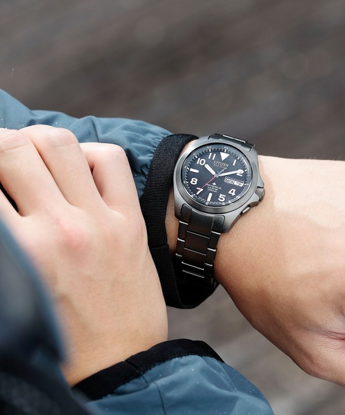 PROMASTER 腕時計 プロマスター エコ・ドライブ LANDシリーズ ブラック