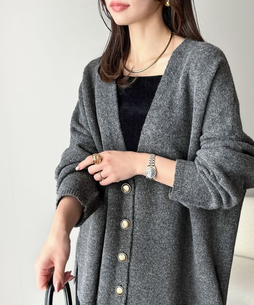 classicalelf（クラシカルエルフ） カーディガン ふんわり包み込む暖か
