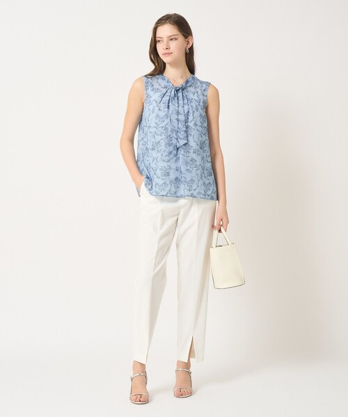 ANAYI（アナイ） ブラウス シャツ 「セットアップ対応商品」リーフ