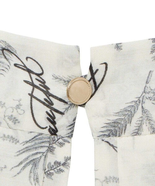 ANAYI（アナイ） ブラウス シャツ 「セットアップ対応商品」リーフ