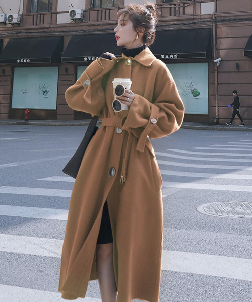 Girly Doll（ガーリードール） コート チェスターコート ベルト付き