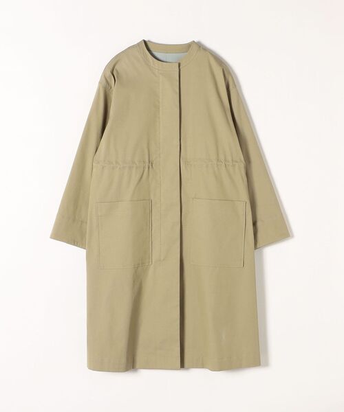 SHIPS any レディース any: ノーカラー リバー コート3 : ZOZOTOWN