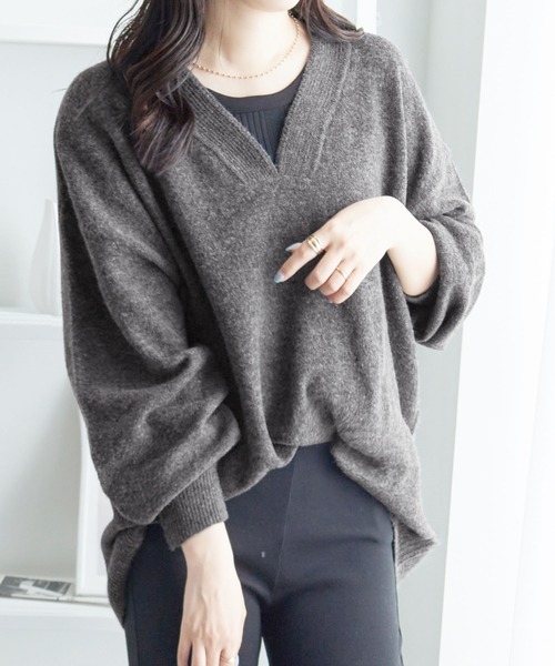 Viola e Viola（ヴィオラ エ ヴィオラ） ニット セーター 「洗える