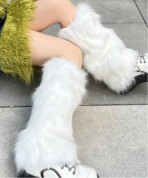 Port（ポート） レッグウォーマー 「 antique andico / アンティーク