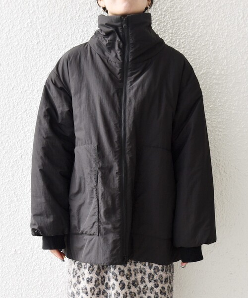 SHIPS any ブルゾン アウター 「WEB限定」SHIPS any: 中綿 ダブル