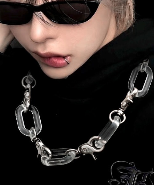 NOVESSEL ネックレス A'GEM/9 × .kom「NOVESSEL/ノベセル」クリア