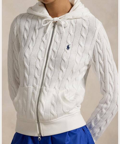 POLO RALPH LAUREN（ポロ・ラルフローレン） パーカー ケーブルニット