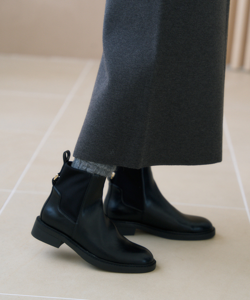 LE TALON（ル タロン） ブーツ モールドストレッチショートブーツ
