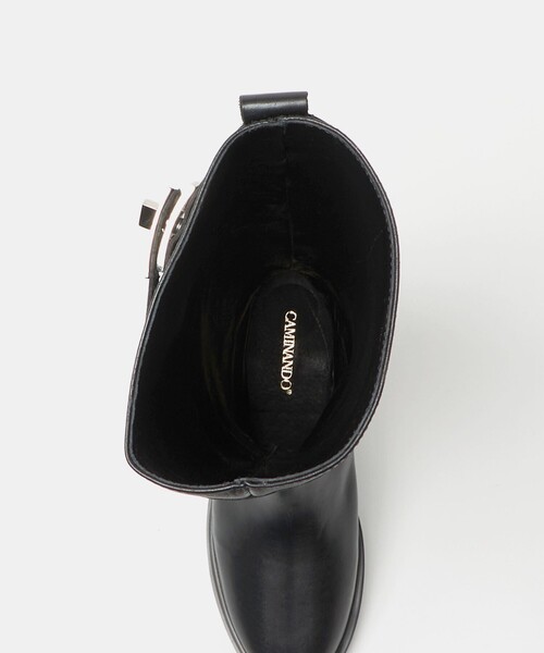 CAMINANDO（カミナンド） ブーツ 「CAMINANDO」バックル ロング ブーツ