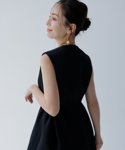 anuans（アニュアンス） ブラウス シャツ ペプラムフォルムトップス