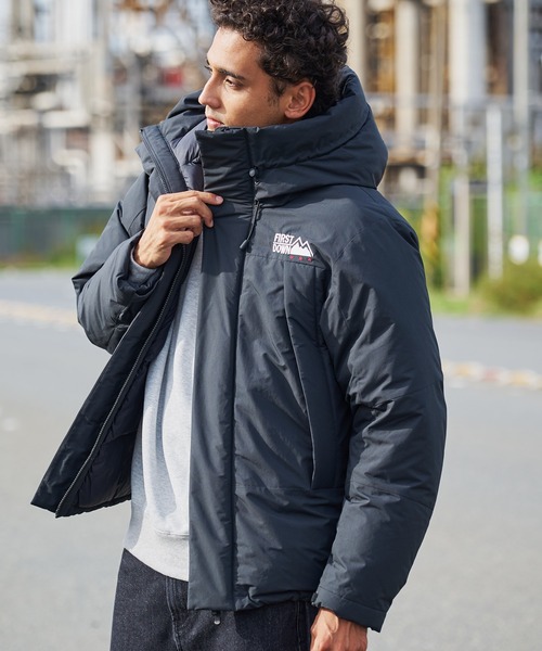 FIRST DOWN（ファーストダウン） ダウンジャケット ダウン ラップ