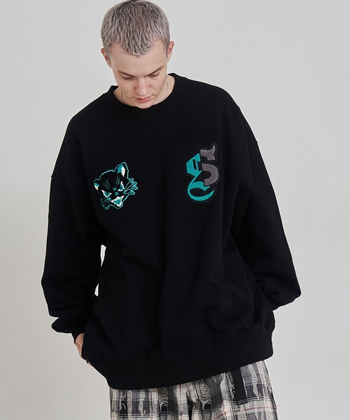 SeeSew トレーナー スウェット 「UNISEX」NEKOMATA CRUE SWEAT