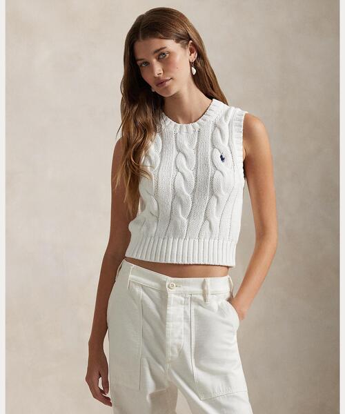 POLO RALPH LAUREN（ポロ・ラルフローレン） ベスト ジレ ケーブル