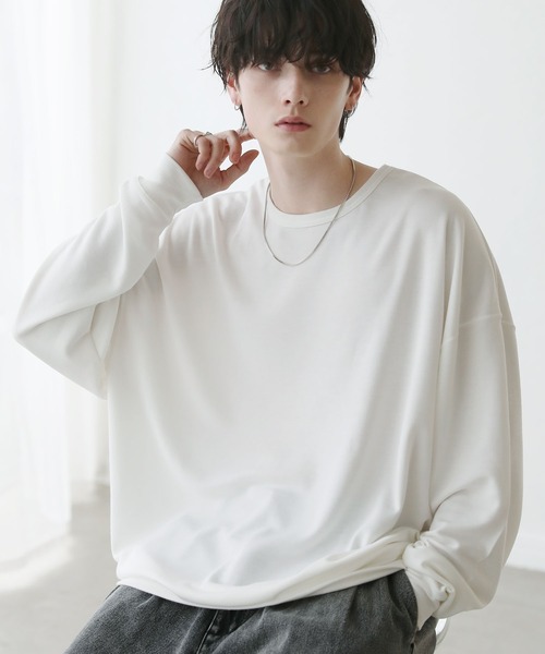 ASTRONOMY tシャツ TRスムースドルマン 長袖ポンチカットソー メンズ