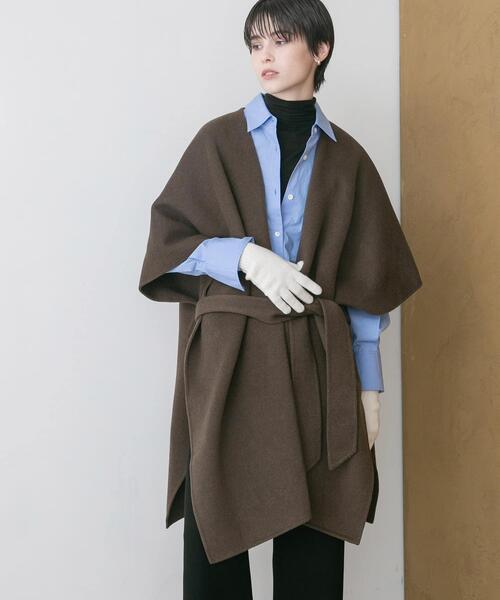 URBAN RESEARCH（アーバンリサーチ） ポンチョ ウールカシミヤリバー