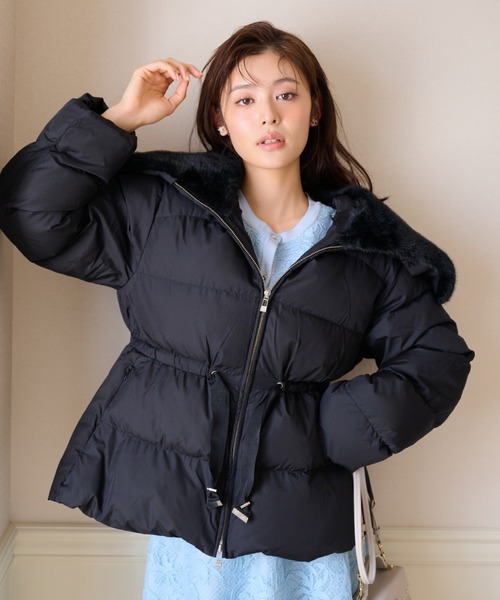 CELFORD（セルフォード） ダウンコート ダウンジャケット ファー襟付き