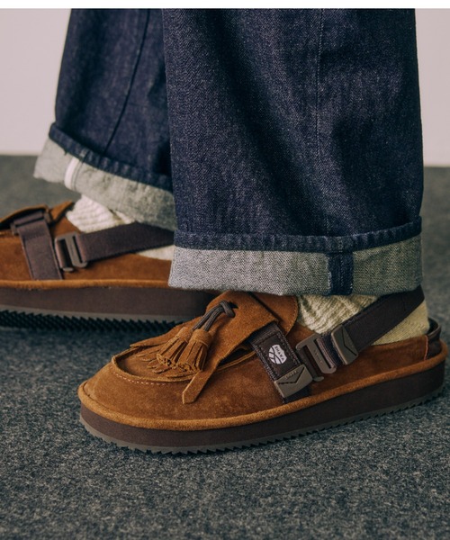 SHAKA（シャカ） サンダル SHAKA MOC MULE TASSEL SUEDE モック
