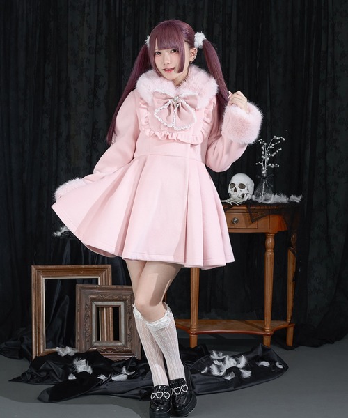 Pal elfy コート アウター リボンプリンセスコート/地雷系 量産型