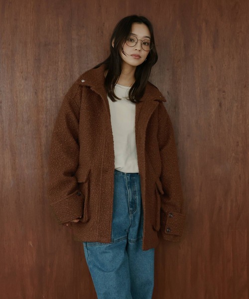 hellam（ヘラム） ジャケット テーラードジャケット ブークレスタンド