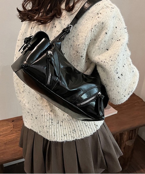 FREE STYLISTS ショルダーバッグ バッグ Y2K 4ポケットワンショルダー