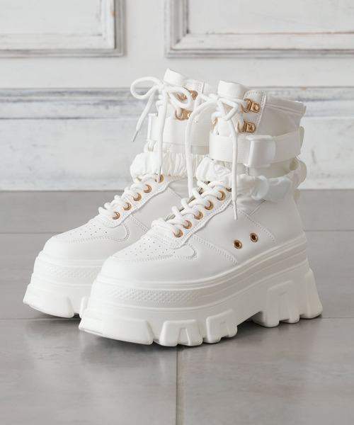 Diable baiser（ディアブルベーゼ） スニーカー Y2K厚底レースアップ