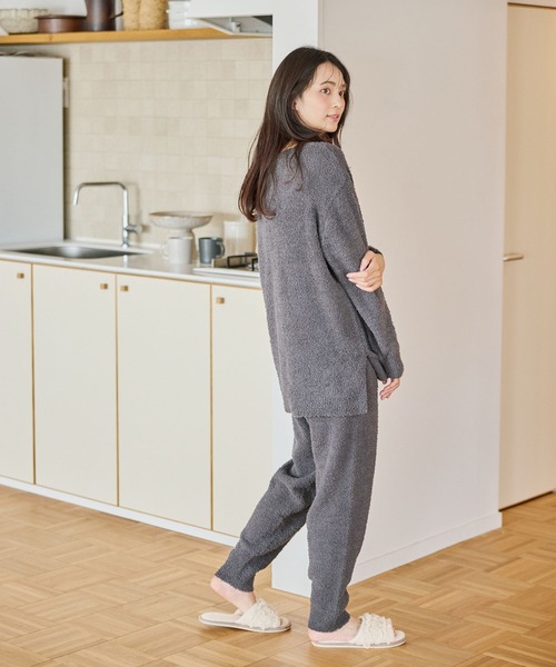 パジャマ ルームウェア 「LAFUKU/ラフク」もちふわマシュマロニット