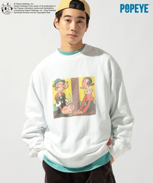 niko and…（ニコアンド） トレーナー スウェット 「POPEYE(TM