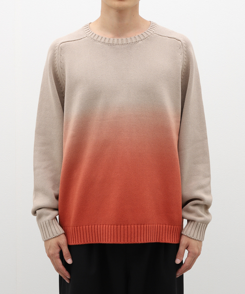 BoTT（ボット） セーター ニット 「BoTT / ボット」Dyed Raglan Knit
